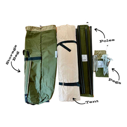 Canvas A-Frame Tent - The Scout About™