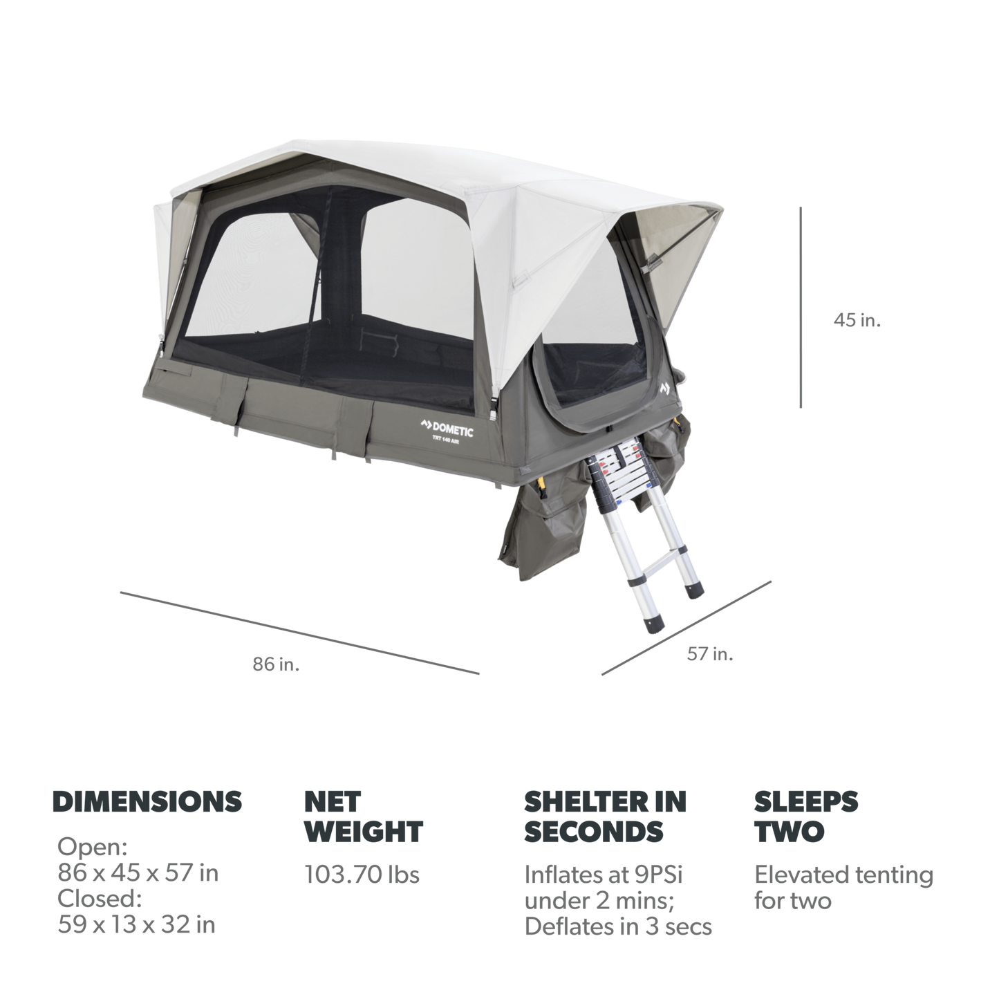 Dometic Inflatable Rooftop Tent