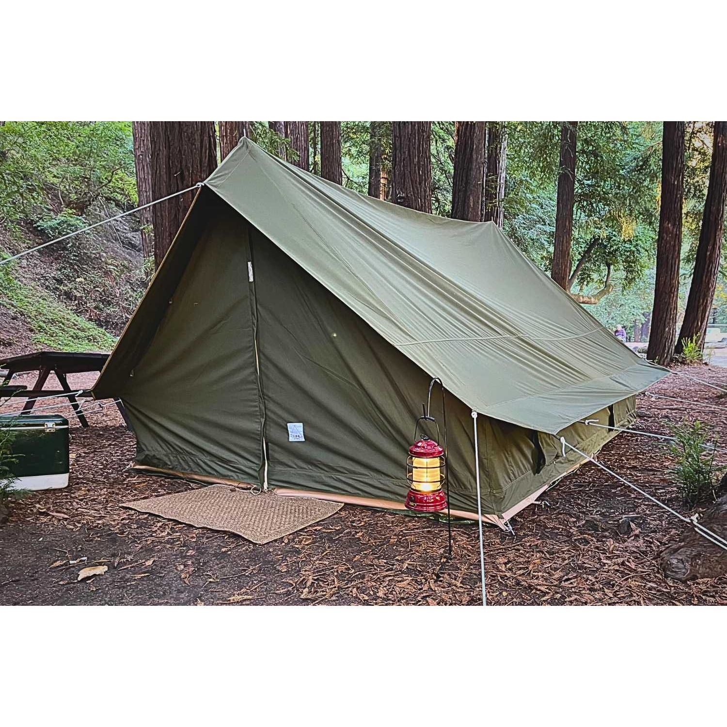 canvas camp tents Canvas A-frame Tent