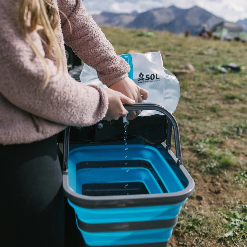 S.O.L. Survive Outdoors Longer Flat Pack Sink - 16L
