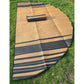 Striped Bell Tent Floor Matting Cover | 16' (5M)