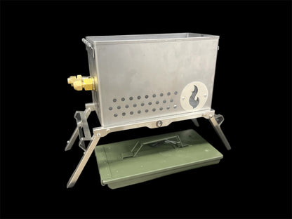 Naked LavaBox Combo: Color-changing fire pit with Over/Under and Bugout Bag