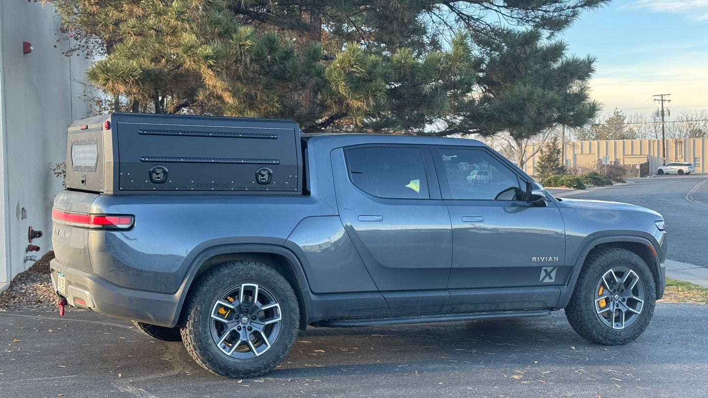 Gull Wing Truck Cap Topper & Overland Camper Shell for Work, Camping & Off-Road | Dirtbox Overland