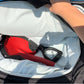Krazy Beaver Mini Shovel with guard (Textured Red Head / Black Handle)