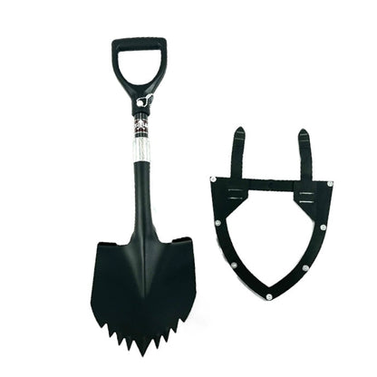 Krazy Beaver Mini Shovel with guard (Textured Black Head / Black Handle)