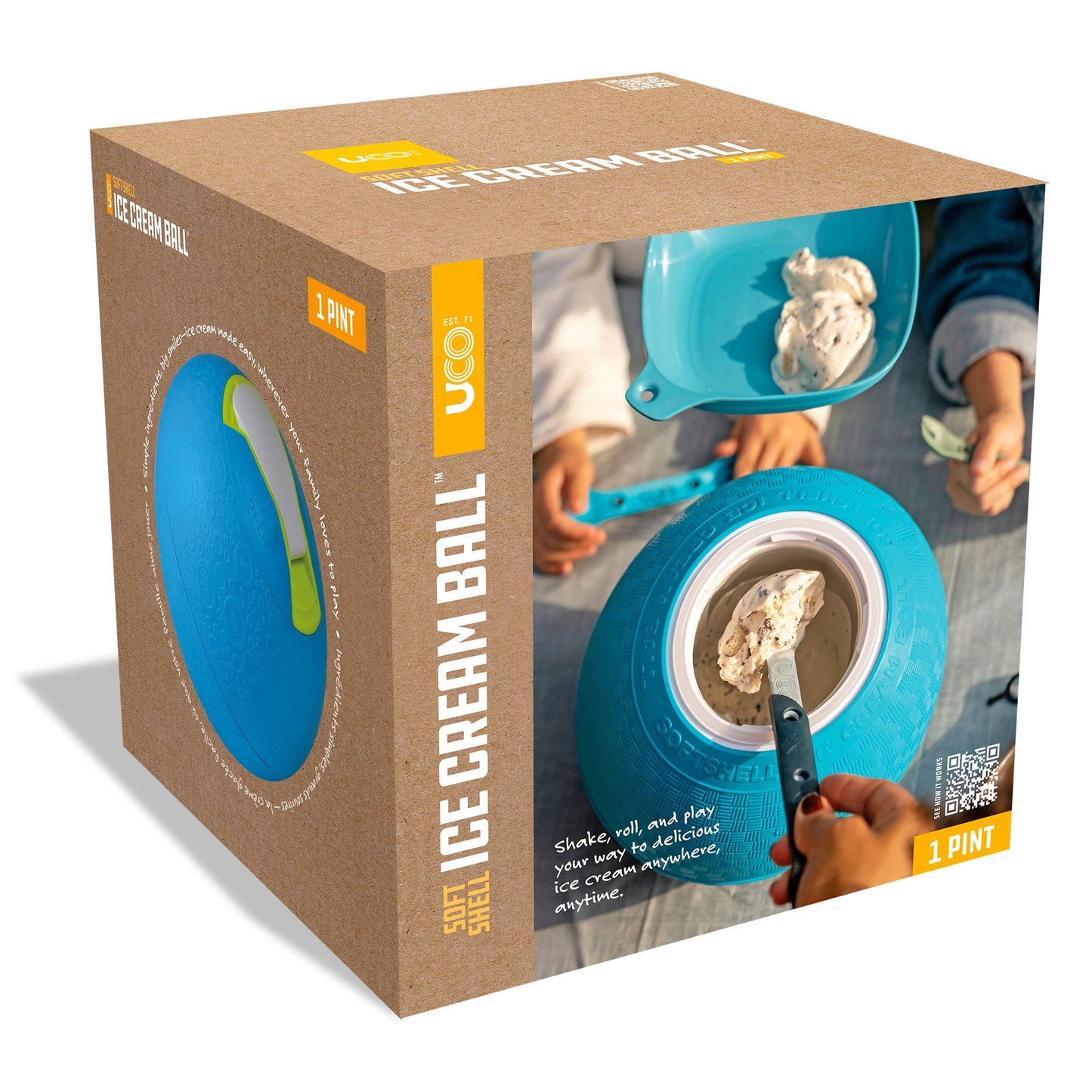 Softshell Ice Cream Ball