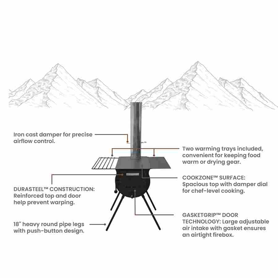 Anchor Stove - XLarge White Duck Outdoors