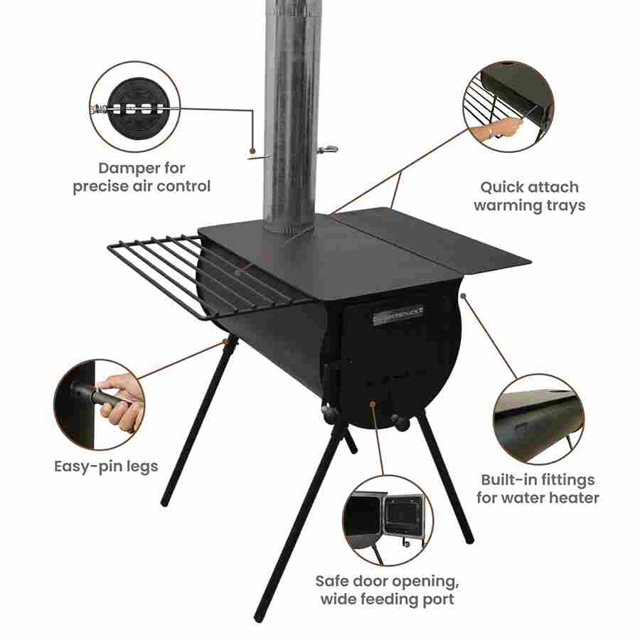 Anchor Stove - XLarge White Duck Outdoors