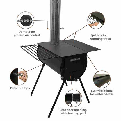 Anchor Stove - XLarge White Duck Outdoors