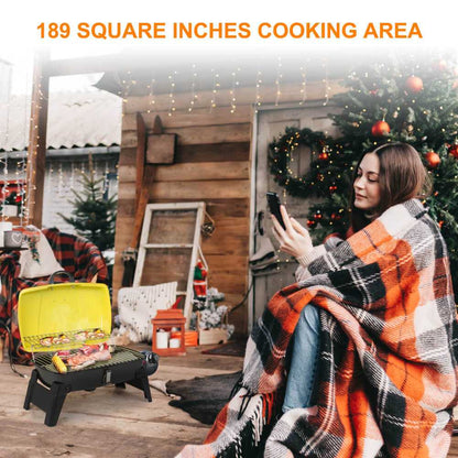 Camplux Portable Gas Grill 189 Square Inches, Camping Grills for Outdoor Cooking Camplux