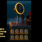 Tripod Portable Fan with Night Light