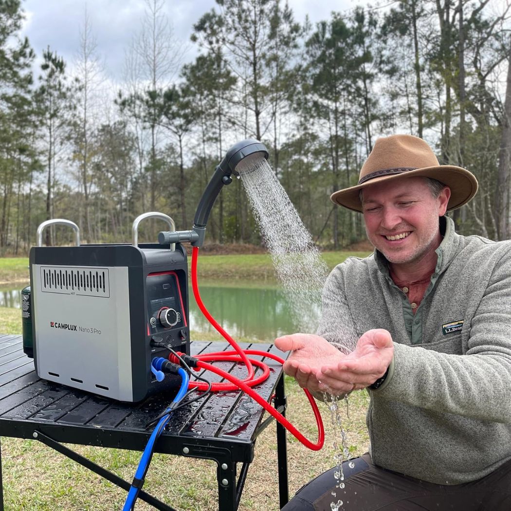 Camplux Nano 3 Pro Portable Propane Hot Water System Camplux
