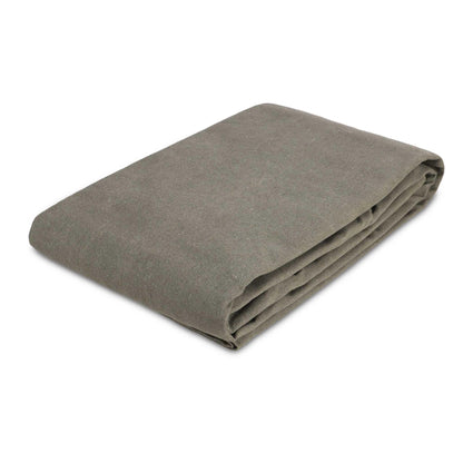 7' x 9' Canvas Tarp – 100% Cotton, 18 oz Heavy-Duty White Duck Outdoors