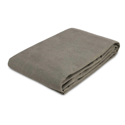 7' x 9' Canvas Tarp – 100% Cotton, 18 oz Heavy-Duty White Duck Outdoors