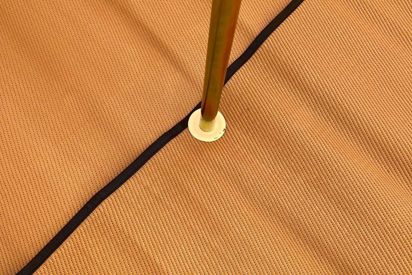 Striped Bell Tent Floor Matting Cover | 20' (6M) Size Life inTents