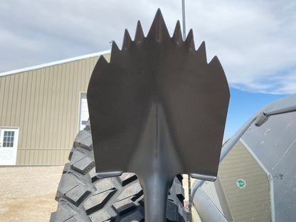 Krazy Beaver Shovel (Black Textured Head / Yellow Handle)