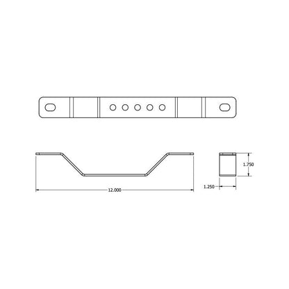 Overland Kitted Universal Raised MAXTRAX Mounting Bars