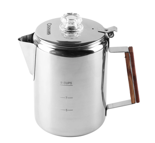 Stainless Coffee Pot - 9 Cup