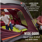 Coleman Skylodge 10-Person Camping Tent - Blackberry [2000037533]