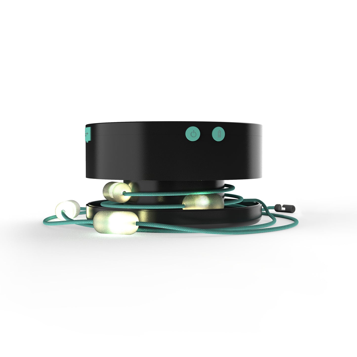 Solar String 18' Portable String Lights & Mobile Charger