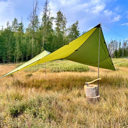 Spanner Tarp With Poles
