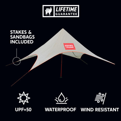 ShadeCaster 2 Person Sunshade