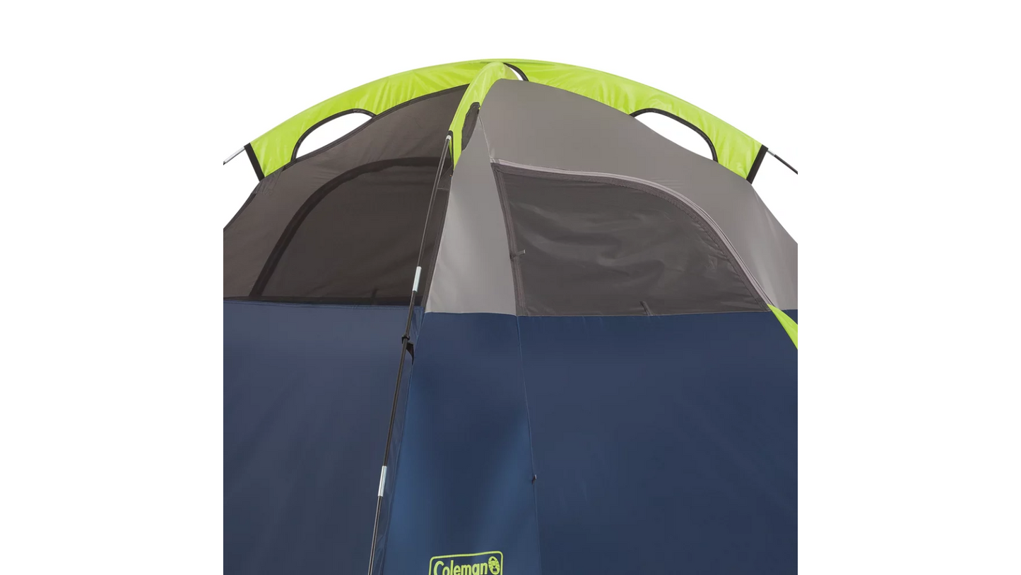 Sundome 4-Person Camping Tent - Navy Blue Grey