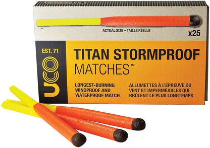 Titan Stormproof Match Kit