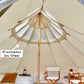 13' (4M) Stella™ Stargazing Canvas Tent