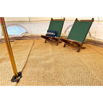 Coir Bell Tent Rug Half-Moon | 13' (4M)