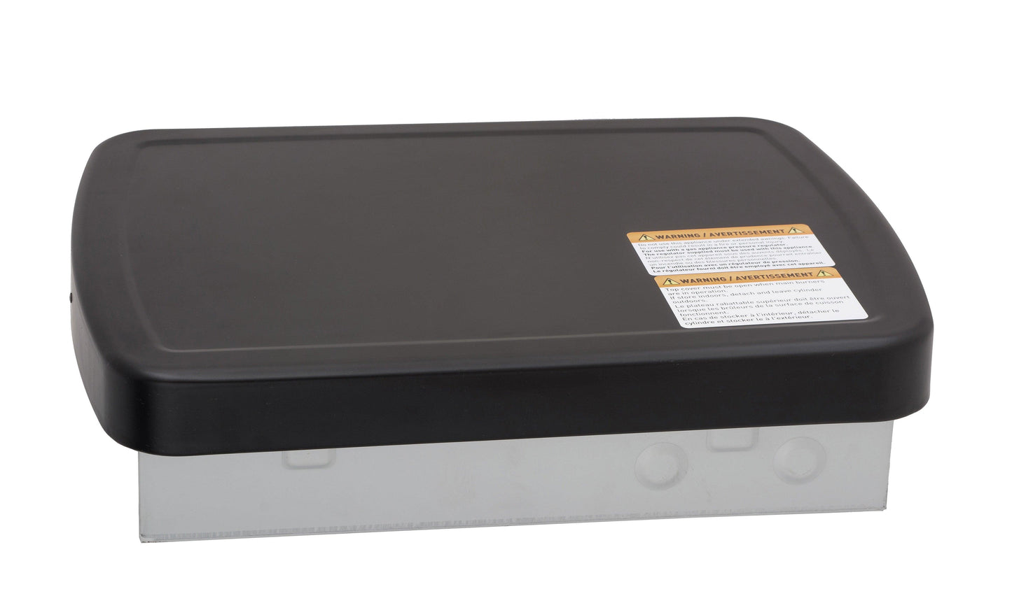 Flame King 2 Burner Built-In RV Trailer Stove with Wind Shield