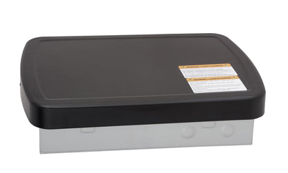 Flame King 2 Burner Built-In RV Trailer Stove with Wind Shield