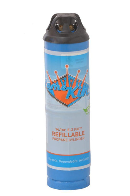 Flame King 2 Pack Eco Friendly Sustainable 1lb Refillable Propane Tank Welding LP Cylinder 14.1 Flame King Products