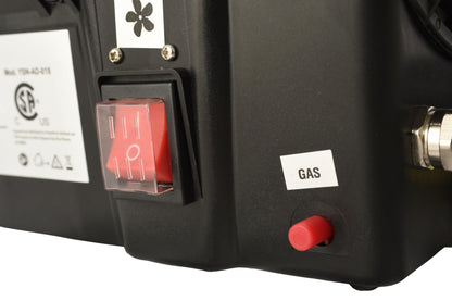 Flame King Forced Air Heater Portable Propane Tank Outdoor 60,000 BTU