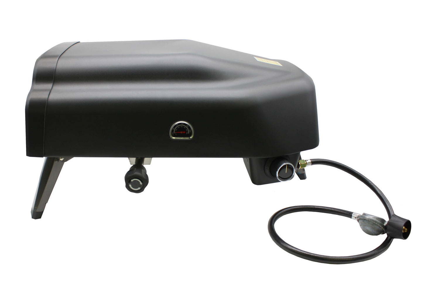 Flame King Outdoor Portable 14-inch Propane Pizza Oven Gas 360 Degree Rotating Stone Flame King Products