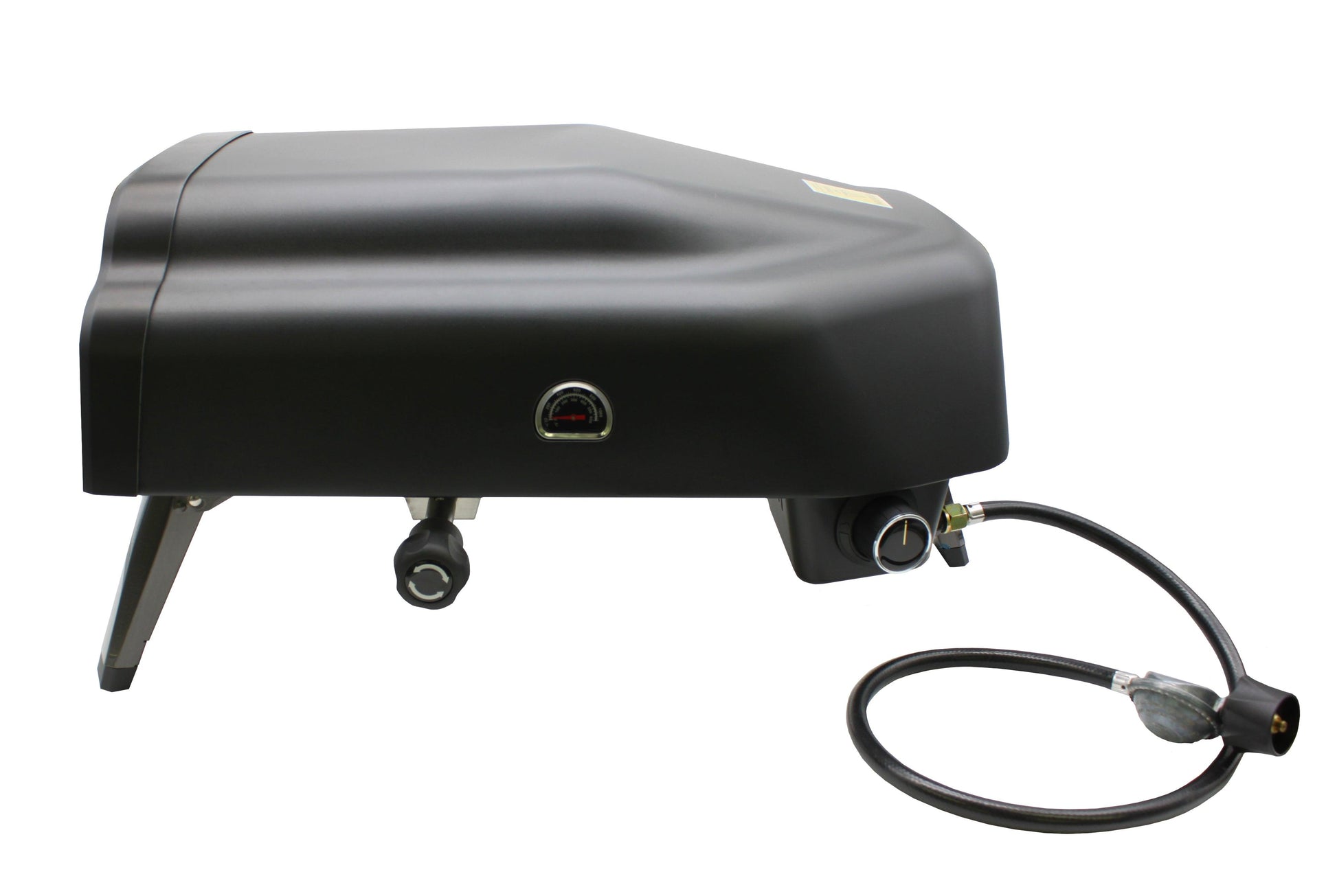 Flame King Outdoor Portable 14-inch Propane Pizza Oven Gas 360 Degree Rotating Stone Flame King Products