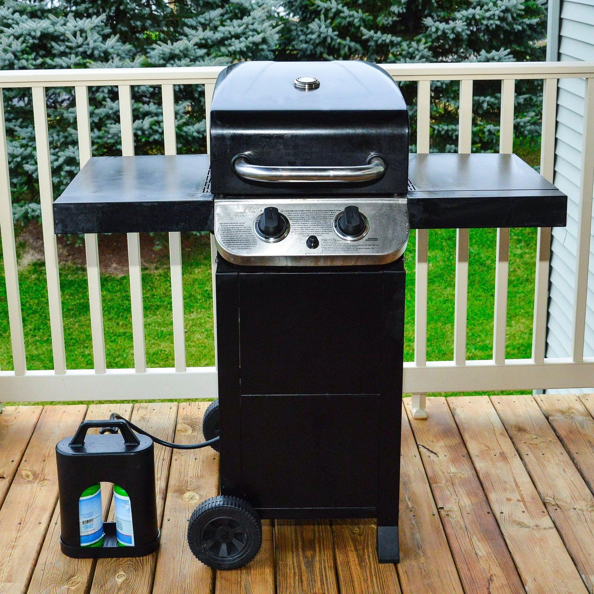Flame King ProBoost Dual 1LB Propane Tank Carrier Flame King Products