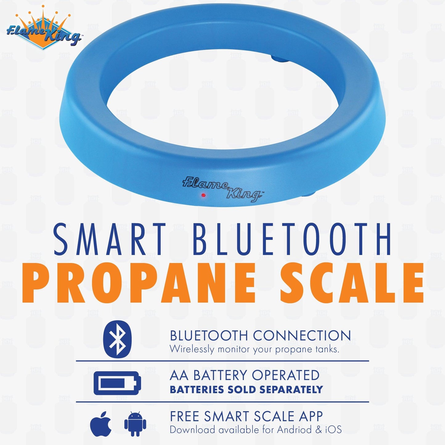 Flame King Smart Wireless Gauge Propane Tank Scale