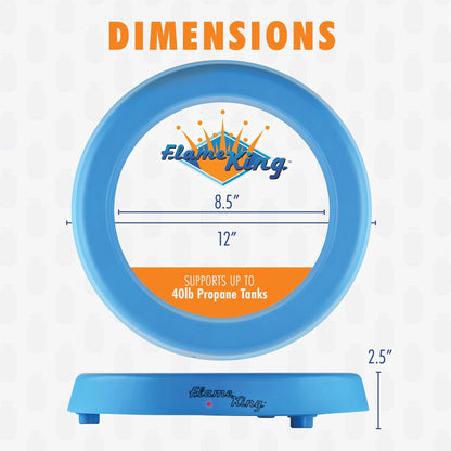 Flame King Smart Wireless Gauge Propane Tank Scale