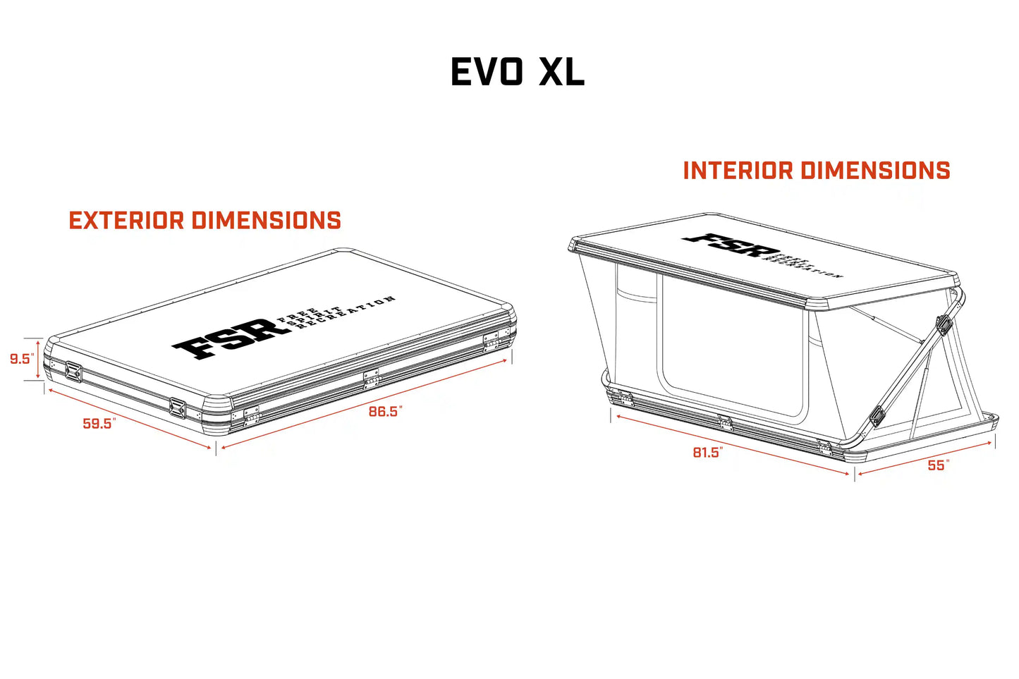 Evolution V3 XL - Rooftop Tent