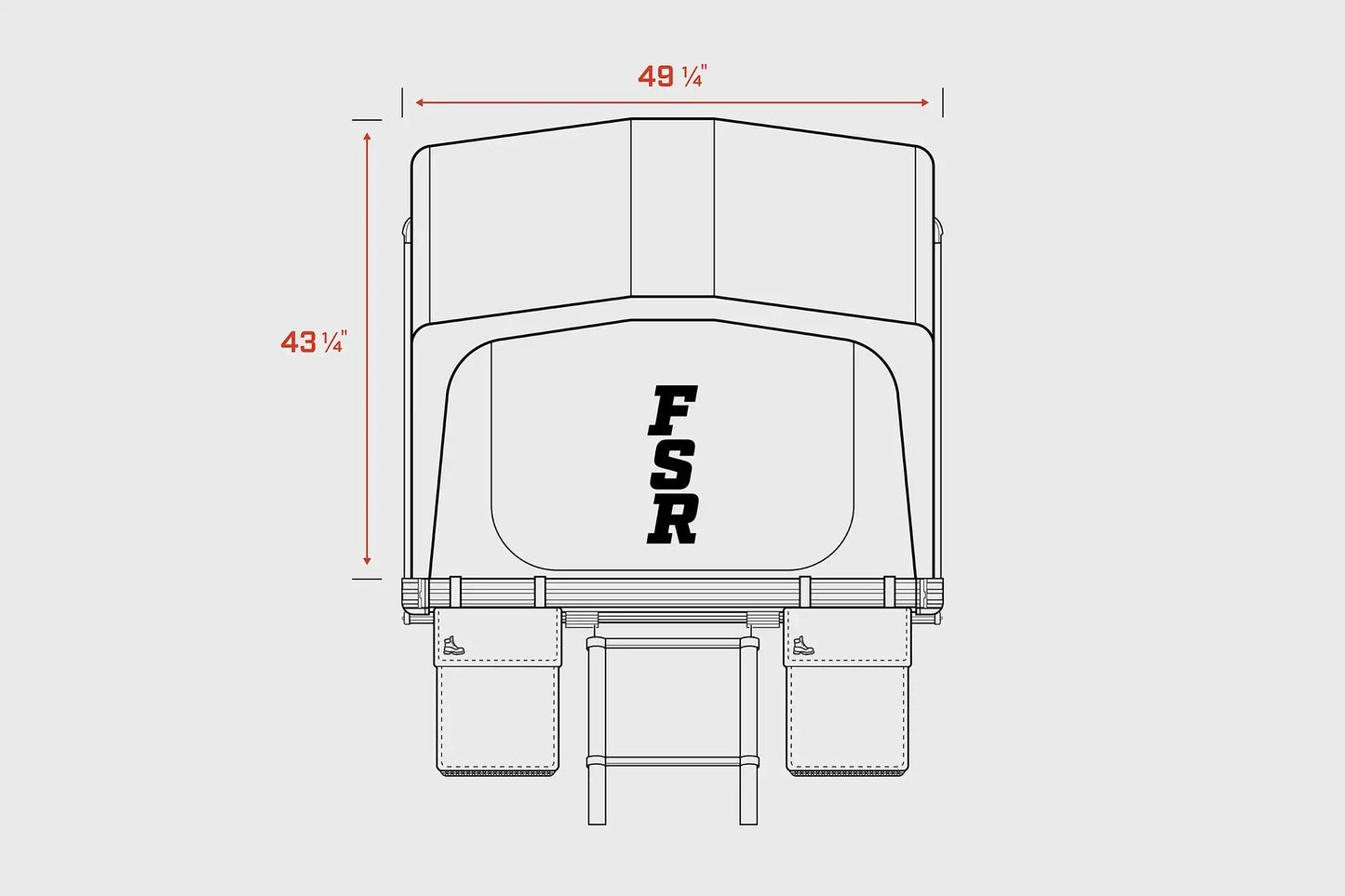 Nova Standard - Rooftop Tent Freespirit Recreation