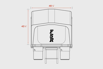 Nova Standard - Rooftop Tent Freespirit Recreation