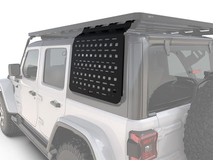 Jeep Wrangler JLU 4 Door Exterior Rear Window Molle Panel Kit / LHS Front Runner