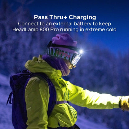 Headlamp 800 Pro - Midnight Gray/Black