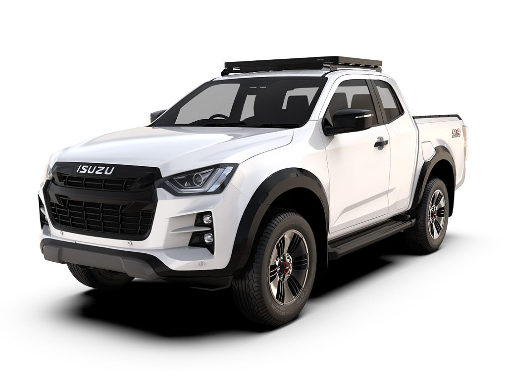 Isuzu D-MAX RG 3rd Gen Extended Cab (2020-Current) Slimline II Roof Rack Kit / Low Profile Front Runner