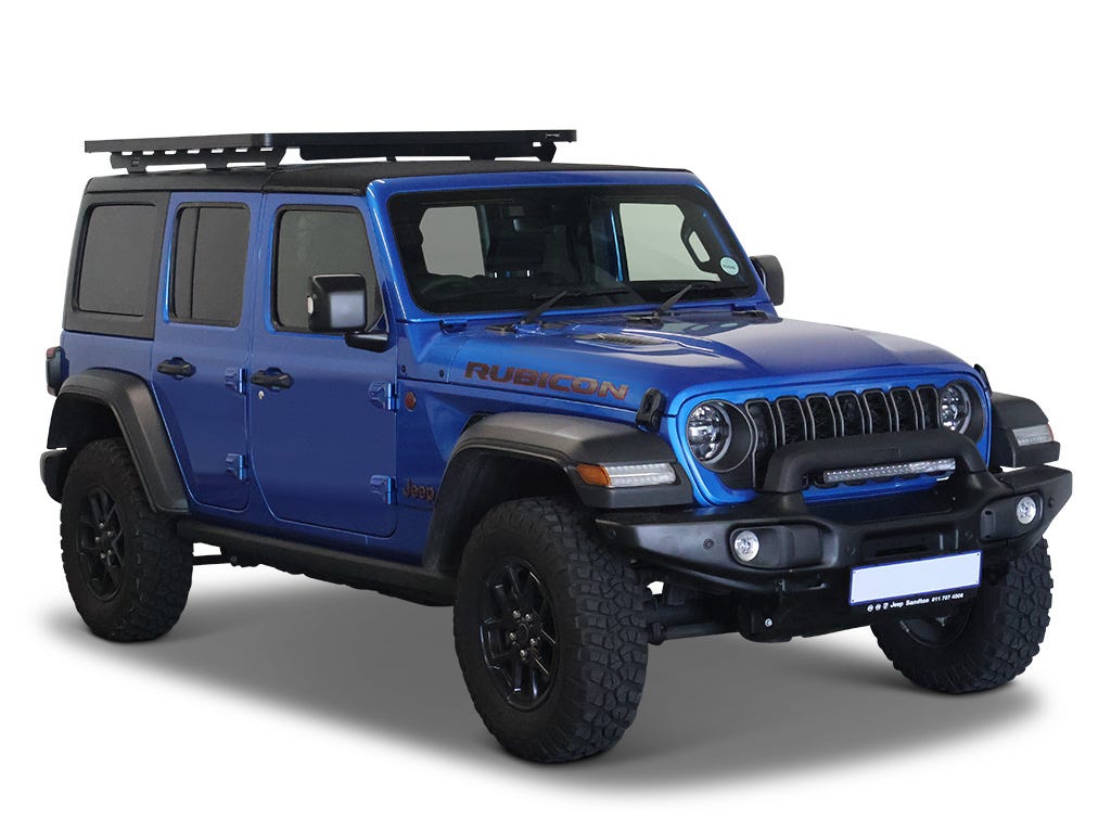 Jeep Wrangler JLU (2018-Current) 3/4 Slimline II Roof Rack Kit Front Runner