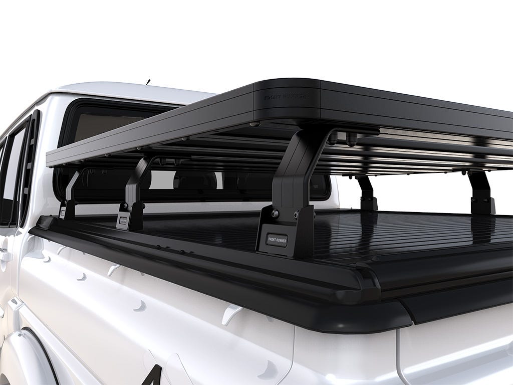 Mahindra Pik-Up Double Cab (2022-Current) Roll Top Slimline II Bed Rack Kit Front Runner