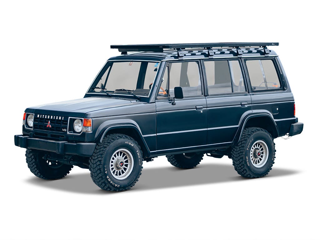 Mitsubishi Pajero L040 (1982-1990) Slimline II Roof Rack Kit Front Runner