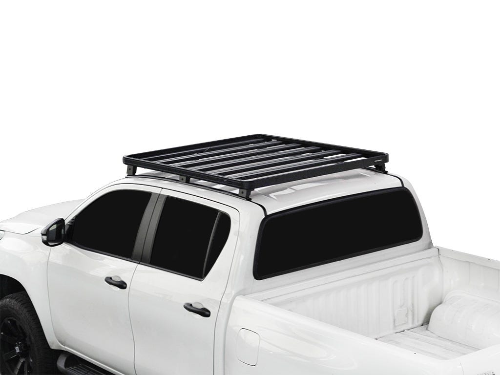 Toyota Hilux Revo DC (2016-Current) Track AND Feet Slimline II Roof Rack Kit Front Runner