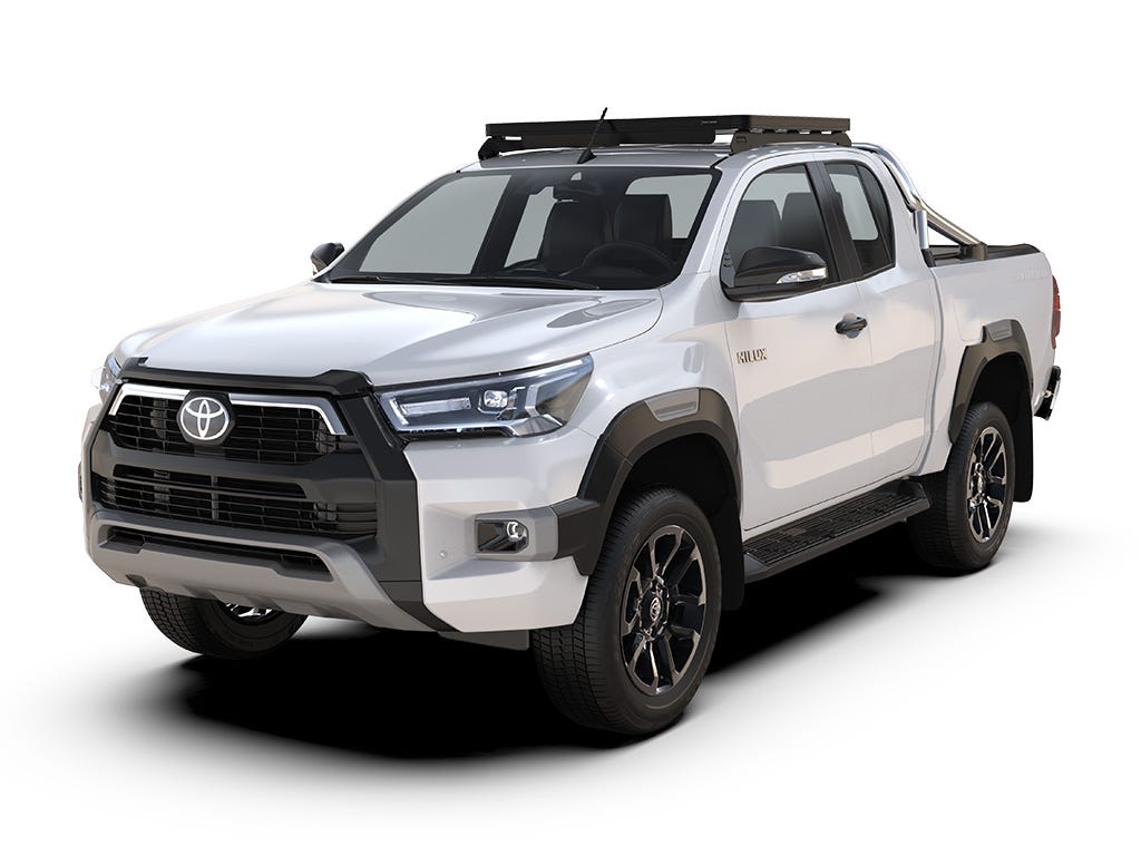 Toyota Hilux Revo Extended Cab (2016-Current) Slimline II Roof Rack Kit / Low Profile Front Runner